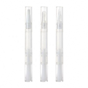 Bolígrafo vacío para aceite de cutículas con punta de pincel, aplicador de brillo labial de 2ml 3ml, cosmético transparente giratorio, bolígrafo vacío para aceite de cutículas y esmalte de uñas - Product Image 2