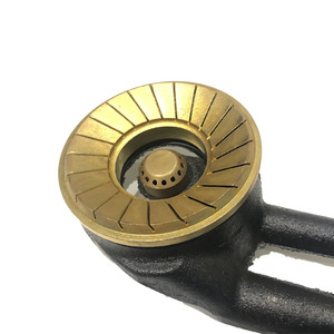 Repuestos para Estufa de Gas, Parte de la Cocina de Gas, Tapa de Quemador de Cobre Dorado/Latón/Acero, 90 mm, Repuestos para Quemador de Caldera - Product Image 6