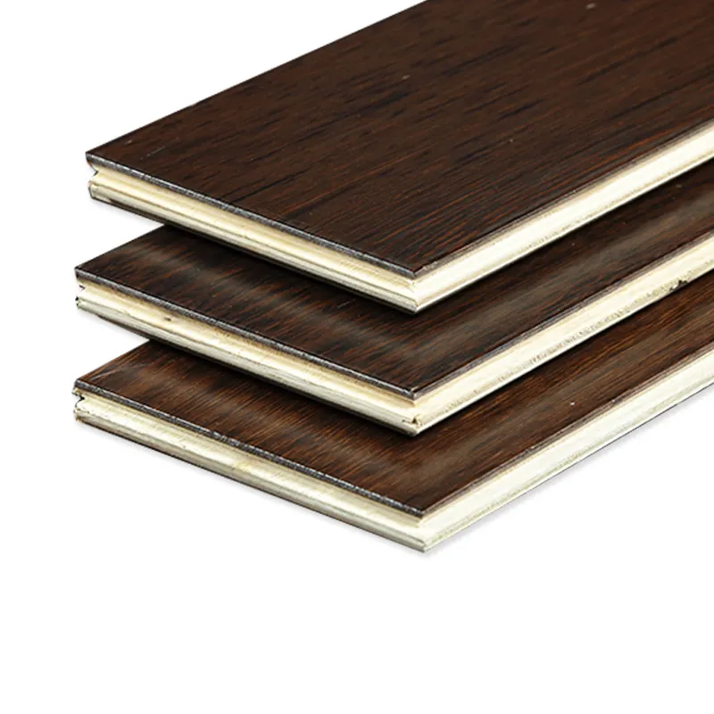 ウェンジ木材多層複合床商業環境保護と耐摩耗性木材床