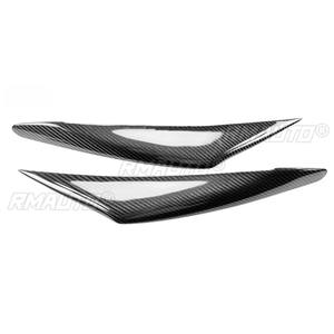 2 Pièces Cache-Phares en Fibre de Carbone pour Mazda 3 Axela 2017 2018 2019, Autocollants de Voiture, Garnitures de Phares - Product Image 3