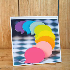 Notes autocollantes magnétiques colorées à bulles mignonnes pour l'école de bureau à domicile bon pour écrire cadeau forte marque papier coloré résistant à la déchirure - Product Image 3