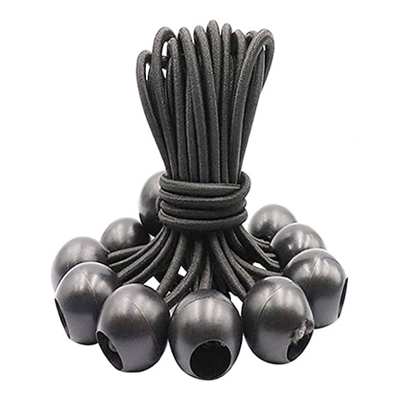 Многоразовые сверхпрочные шариковые бунги, разнообразные для навесов, для кемпинга, Завязывающиеся брезенты, провода для палатки, безопасный банджи для дома и мотоцикла, шнуры для шариков
