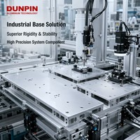 Pièces et accessoires d'automatisation en aluminium sur mesure, supports, plaques et raccords usinés CNC pour équipements industriels