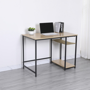 Mesa de oficina de madera moderna para el hogar, mueble de oficina, escritorio ejecutivo de metal y acero - Product Image 4