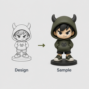 Modellini 3D in PVC Personalizzati, Stile Action Figure, Produzione Diretta di Giocattoli in Plastica per Accessori Anime e Modellismo - Product Image 1
