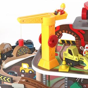 Set Trenino <span class=keywords><strong>Thomas</strong></span> in Legno Multistrato con Scenari Minerali, 79 Pezzi, Unisex, per Età 5-7 Anni, Gioco di Assemblaggio in Legno di Faggio - Product Image 4
