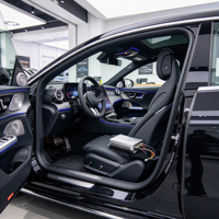 Set Speaker Audio Burmester Lengkap untuk Mercedes EQE X294, Kit Upgrade Sistem Suara Surround Burmester dengan Amplifier, Plug and Play
