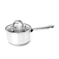 Ensemble de 12 ustensiles de cuisine en acier inoxydable 201, fond 5 couches, durable, nouveau design, comprenant une marmite, une poêle et une casserole à lait pour la cuisine domestique
