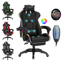 Best-seller philippines chaises de jeu de bureau coréennes ergonomiques de haute qualité en cuir PU avec accoudoir