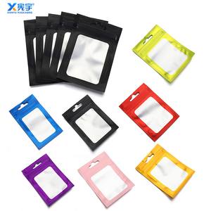 Bolsa de Embalaje de Plástico Laminado de Aluminio Colorida, Bolsa de Mylar a Prueba de Niños para Estuche de Teléfono Móvil, Unidad Flash USB - Product Image 6