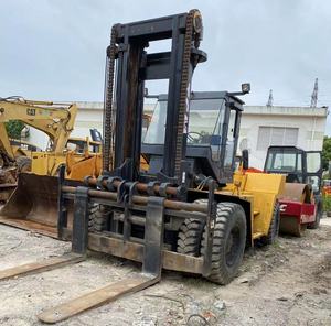 Le Japon a importé la peinture originale chariot élévateur d'occasion marque japonaise TCM FD250 25T vente de machines de construction à Shanghai de haute qualité - Product Image 1