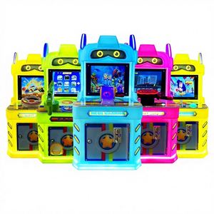 2025 New Children's Toy Iron Coin-Operated Commercial <b>Amusement</b> Game <b>Machine</b> Clapping Fun Stall Fishing Shooting Racing - Product Image 1