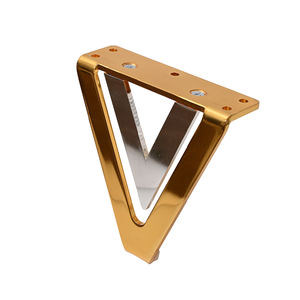 Mobili di lusso in metallo dorato in ferro che sostengono le gambe del divano <span class=keywords><strong>per</strong></span> armadi e cassettiere accessori Hardware <span class=keywords><strong>per</strong></span> soggiorno - Product Image 4