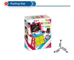 لعبة 3 في 1 للأطفال diy المغناطيسي لوحة الرسم لعبة متعددة الوظائف - Product Image 6