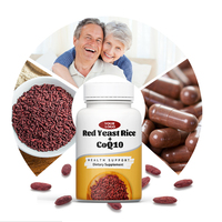 Supplément alimentaire en capsule de coenzyme Q10 Coq10 de marque privée OEM