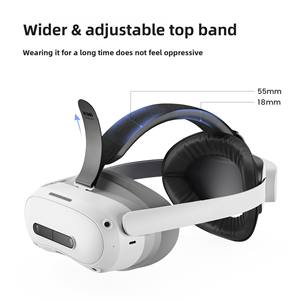 Casque Confortable KIWI Design <span class=keywords><strong>T1</strong></span> – Conception Équilibrée Compatible <span class=keywords><strong>Pico</strong></span> 4 Ultra Enterprise Edition – Facile à Démonter et à Assembler – Polyvalent - Product Image 3