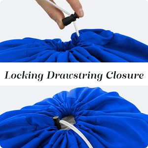 Heavy Duty Large <b>Laundry</b> Bags Travel Nylon <b>Laundry</b> Bag with Drawstring 30 X 40 Washable Dirty Clothes Organizer - Product Image 3