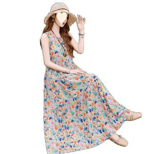 <span class=keywords><strong>Robe</strong></span> bohème pour femmes, sans manches, débardeur, plage, vacances, super féerique, <span class=keywords><strong>longue</strong></span>, vêtements d'extérieur - Product Image 5