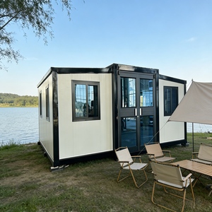 Casa Container Moderna Personalizzata, Residenza Privata con Camera da Letto e Soggiorno, Piccolo Giardino, Confortevole per Uso Personale - Product Image 5