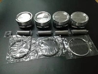 Pistón forjado Adracing para VW Golf 4, Jetta 4, New Beetle y Audi A4 y TT 1,8 T 20V 81mm 82,50mm 20mm Pin Motores Pistón