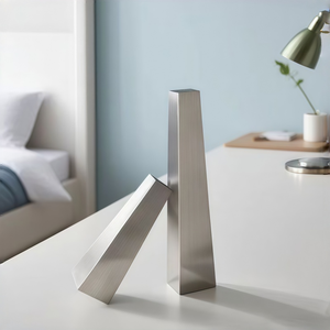 แจกันสแตนเลสสไตล์โมเดิร์น วาบิซาบิ สำหรับจัดดอกไม้แบบไฮโดรโปนิกส์ ตกแต่งบ้าน โรงแรม โต๊ะทำงาน ดีไซน์เรียบง่าย สวยงาม หรูหรา เหมาะเป็นของขวัญ - Product Image 3