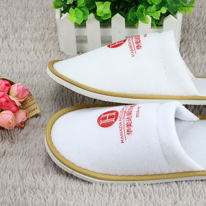 Chaussons jetables blancs bon marché pour hôtels - Product Image 4