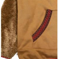 Chaqueta de Forro Polar Sherpa con Cierre, Impermeable, Ecológica, de Alta Calidad OEM, para Invierno, Casual, 300g, con Logotipo Personalizado, Talla Grande, para Hombre