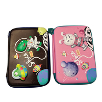 Offres Spéciales enfants EVA étui à stylo sac estuche mignon dinosaure lapin grande capacité fermeture éclair trousse couverture rigide boîte à crayons pochette grand