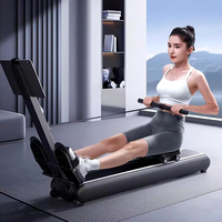 ZHOYA SPORT, venta al por mayor, máquina de remo plegable magnética de aire, equipo de gimnasio, entrenador para uso doméstico, máquina de fila 2025