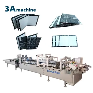 CQT-800BS Automatische Boekomslag Zijplakmachine Lijmmachine Voor Het Lijmen Van Bestandsmappapier