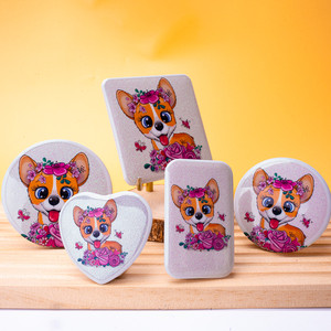 Spilla in latta personalizzata con bottone in latta e latta distintivo rotondo con spilla in smalto morbido e all'ingrosso in metallo personalizzato per cani da gatto - Product Image 3