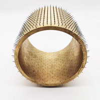 TDF Manchons épinglés Rouleau de perforation Micro Perforation Aiguille Cylindre Perforateur Arbre