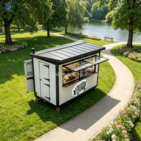 Conteneur personnalisable et extensible pour café, restaurant, épicerie, supermarché, hôtel