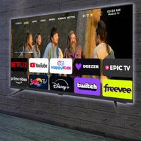 Téléviseur LED intelligent HD 22 pouces en promotion, 12 V CC avec lecteur DVD et interface LAN pour hôtels