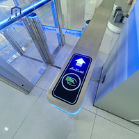 Portillon tournant automatique durable Ankuai AKT327 pour les bureaux, les installations publiques et les entrées de bâtiments modernes