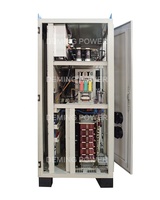 Convertisseur solaire hybride 30KW avec transformateur, sortie onde sinusoïdale pure, hors réseau et sur réseau, système de conversion de puissance bidirectionnelle