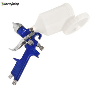Pistola de Pulverización Manual por Gravedad HVLP 600cc con Boquilla de 1.4mm, OEM Disponible, para Reparación de Pequeñas Superficies de Muebles y Automóviles - Product Image 3