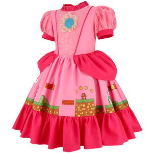 <span class=keywords><strong>Disfraz</strong></span> de <span class=keywords><strong>Princesa</strong></span> <span class=keywords><strong>Peach</strong></span> de HIPPO KIDS, <span class=keywords><strong>Disfraz</strong></span> Rosa de Película de Televisión, <span class=keywords><strong>Disfraz</strong></span> de Cosplay - Product Image 5