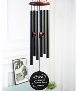 Campana de Viento para Sanación Sonora, Instrumento Musical de Tubos Metálicos Grandes, Decoración Colgante para Exteriores, para Estudio de Yoga, Sala de Meditación y Spa - Product Image 2