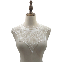 Corset en dentelle de Polyester pour femmes, broderie, accessoires de mode, patch de poitrine coloré, dentelle