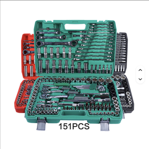 Juego de Llaves de Trinquete Profesionales de Acero Inoxidable SCK-121, 32-216 Piezas, con Destornilladores y Herramientas para Reparación de Automóviles - Product Image 4