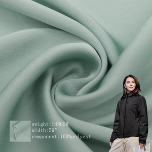 Tissu satiné imitation acétate 150D 100% polyester teint pour vêtements <span class=keywords><strong>de</strong></span> travail d'extérieur pour garçons et robes pour filles - Product Image 1