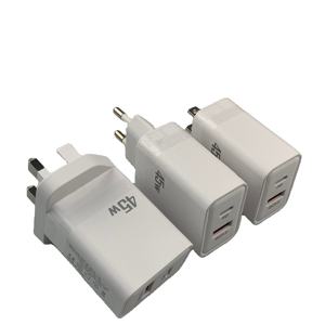 在线产品销售美国欧盟英国壁式充电器PD 45W 5V 3A Usb c型快速充电器电话配件电子产品 - Product Image 3