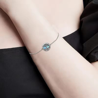 Bracelet Urne Arbre de Vie en Argent Sterling S925 en Gros, Coquille d'Abalone, Nœud Celtique, Bijoux Funéraires pour Cendres