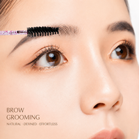 50Pcs Per Bag Sikat Bulu Mata Gagang Kristal Sisir Alis Spiral Alat Ekstensi Bulu Mata Kuas Makeup untuk Salon Rumah Tangga