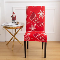 Housses de chaise de salle à manger multi-styles en spandex élastique, housses de chaise Parson pour chaises de cuisine