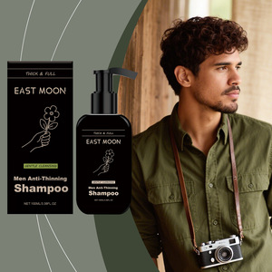 Haute qualité EAST MOON nettoyage <span class=keywords><strong>doux</strong></span> nourrissant en profondeur contrôle de l'huile rafraîchissante shampooing moelleux naturel pour hommes - Product Image 1