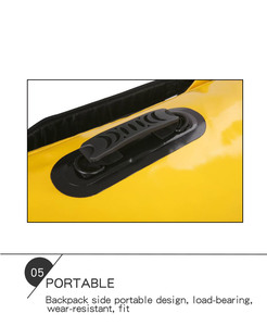 Sac à dos jaune multifonctionnel pour l'extérieur, imperméable, à épaule, pour le <span class=keywords><strong>camping</strong></span>, l'escalade, 40l - Product Image 2
