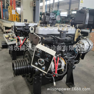 Motor diésel marino Weifang 490 de 52 hp, cuatro cilindros, 2400 rpm para embarcaciones de pesca. - Product Image 2