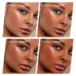 Suero Bronceador Ecológico de Larga Duración, Radiante, Hidratante, de Rápida Absorción, Iluminador, 30 ml, Textura Suave y Brillante - Product Image 3